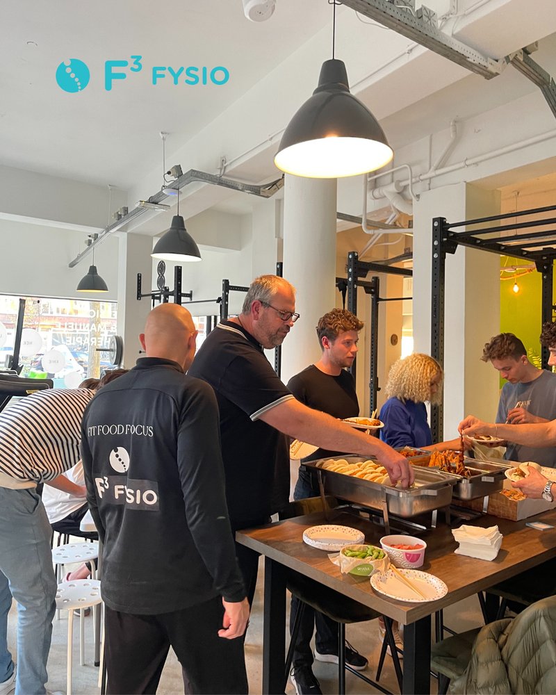 F3 Fysio Rotterdam Noord - team meeting op de Schieweg locatie