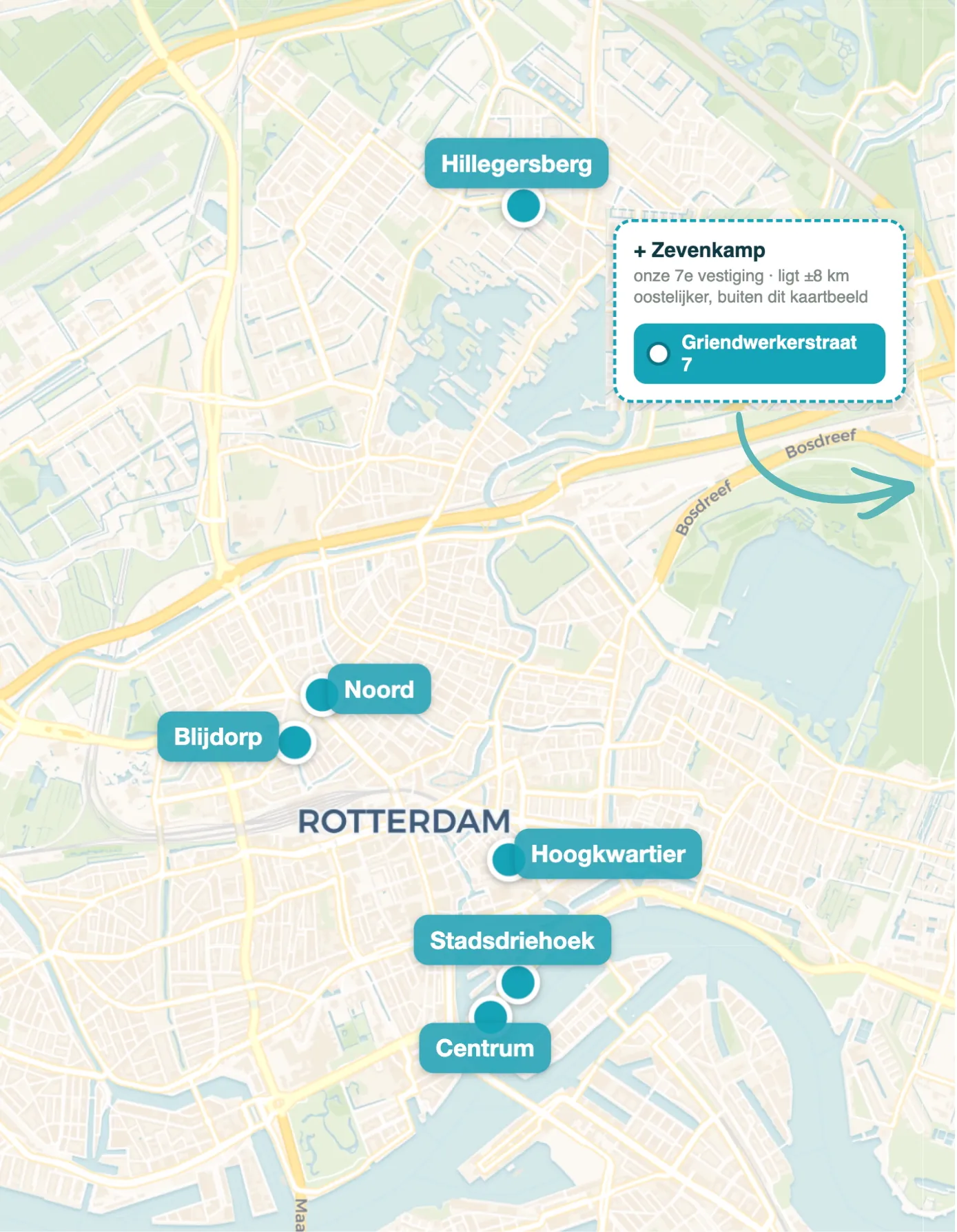 Locatie kaart